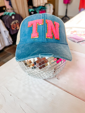 TN Patch Hat- Teal